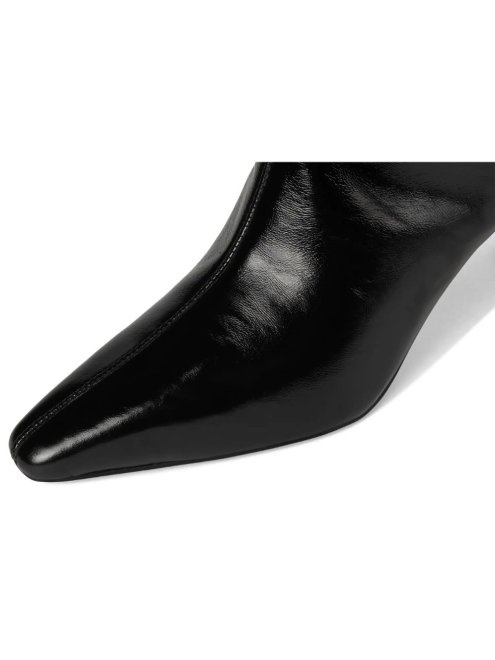 SAM EDELMAN NIB SYLVIA2 BLACK CRINKLE LEATHER KNEE HIGH BOOT. SIZE 9.5M - Picture 7 of 12